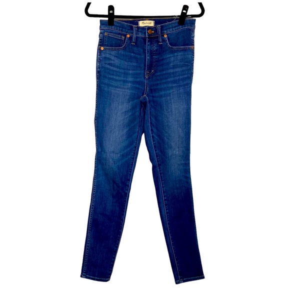 Madewell Jeans Size 27 Tall 10” High Rise Skinny - Picture 1 of 11